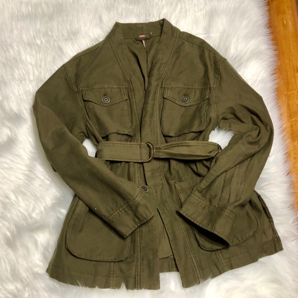 Free People Military Jacket - Picture 3 of 6